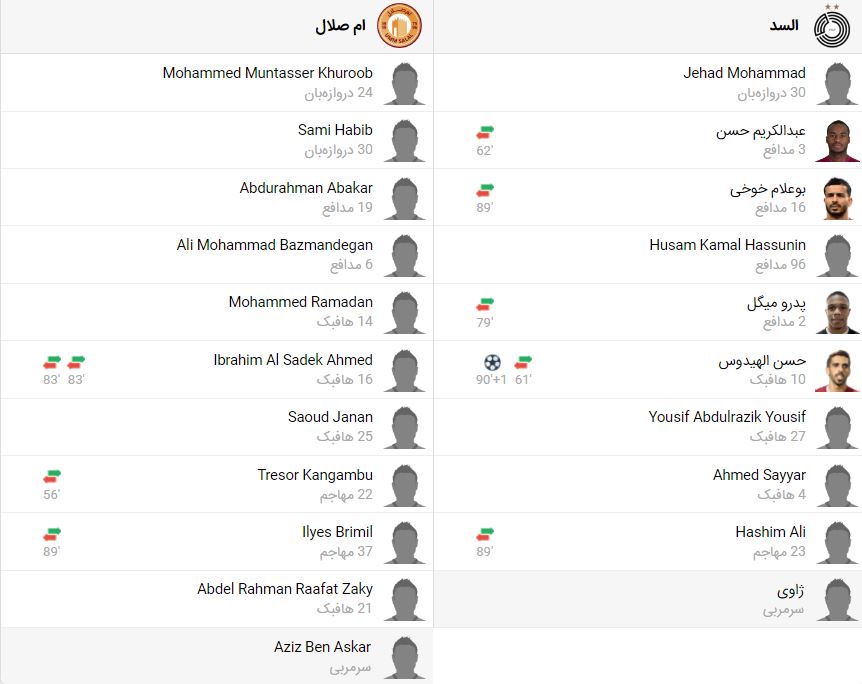پخش زنده بازی السد قطر ام صلال