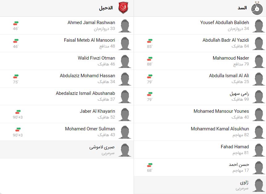 پخش زنده بازی السد و الدحیل