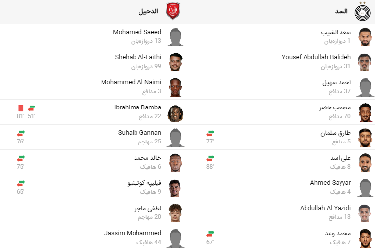 پخش زنده فوتبال السد الدحیل