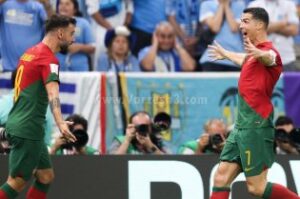پرتغال 2 – اروگوئه 0: دبل برونو با کمک فیفا و فغانی